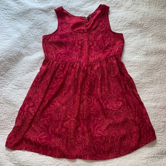 Ecoté Pink Open Back Dress - Picture 2 of 5